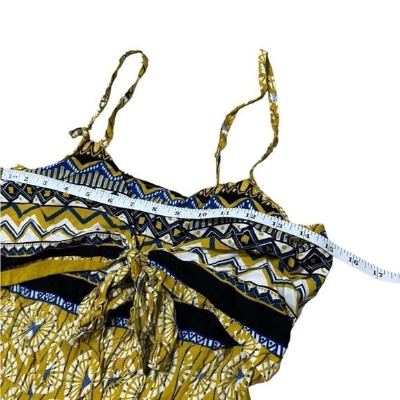 ANTHROPOLOGIE Lulumari Aztec jumpsuit NWT - Picture 7 of 9